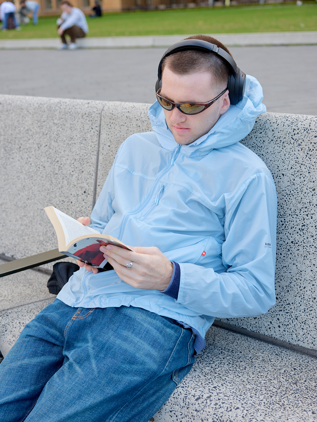 UV Light Windbreaker V3