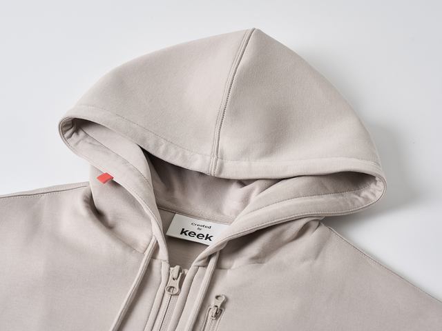keek Pillowdy Logo Hoodie V3 (Crop)