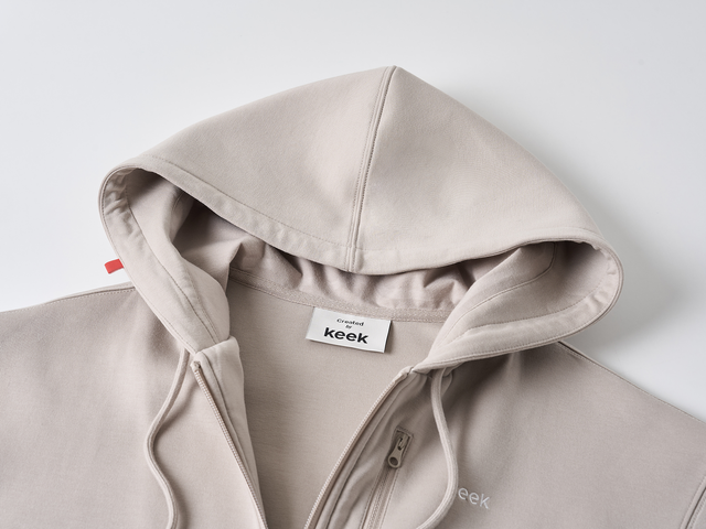 keek Pillowdy Logo Hoodie V3 (Crop)