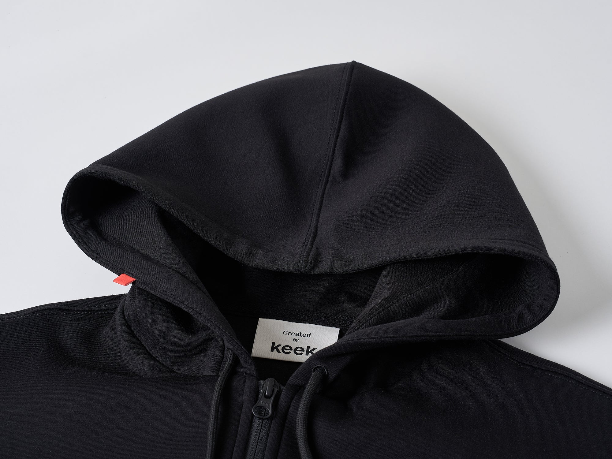 keek Pillowdy Hoodie V3 Low neck ブラック keek Pillowdy Logo Hoodie V3 (Low Neck) – keek Japan