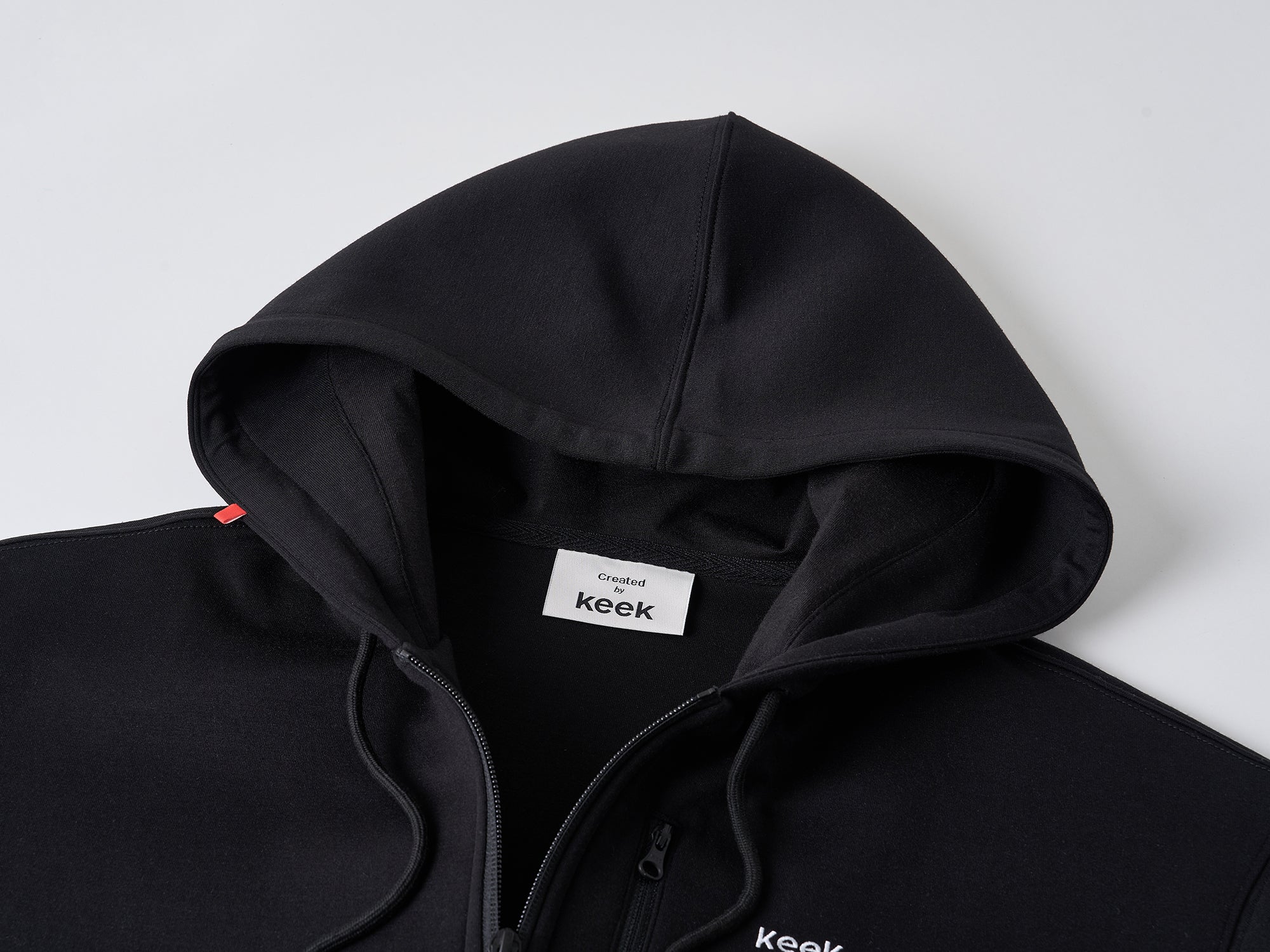 keek Pillowdy Logo Hoodie V3 (Low Neck) – keek Japan