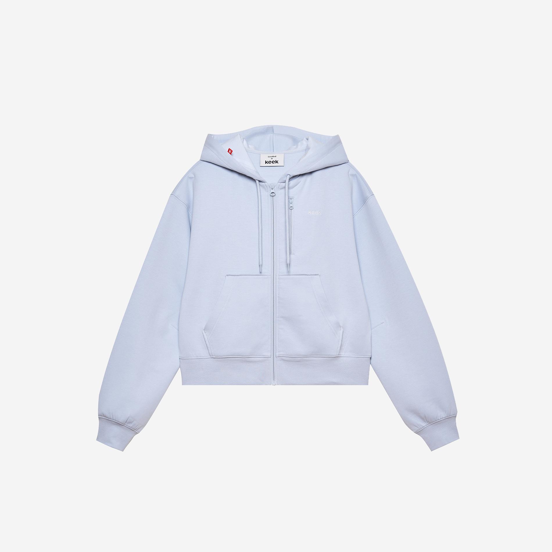 keek Pillowdy Logo Hoodie V3 (Crop) – keek Japan