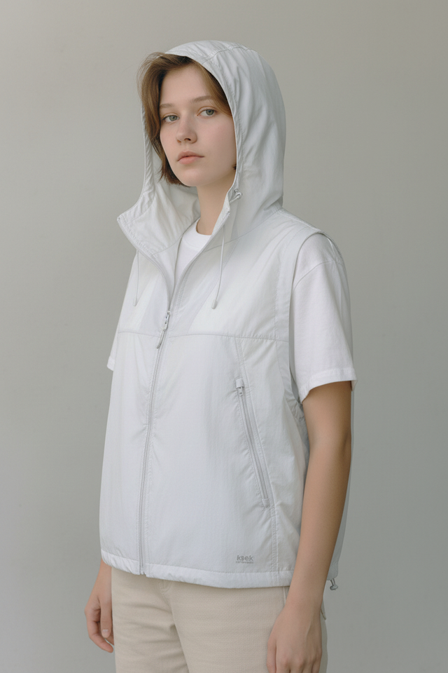 keek Pillowdy Utility Nylon Vest