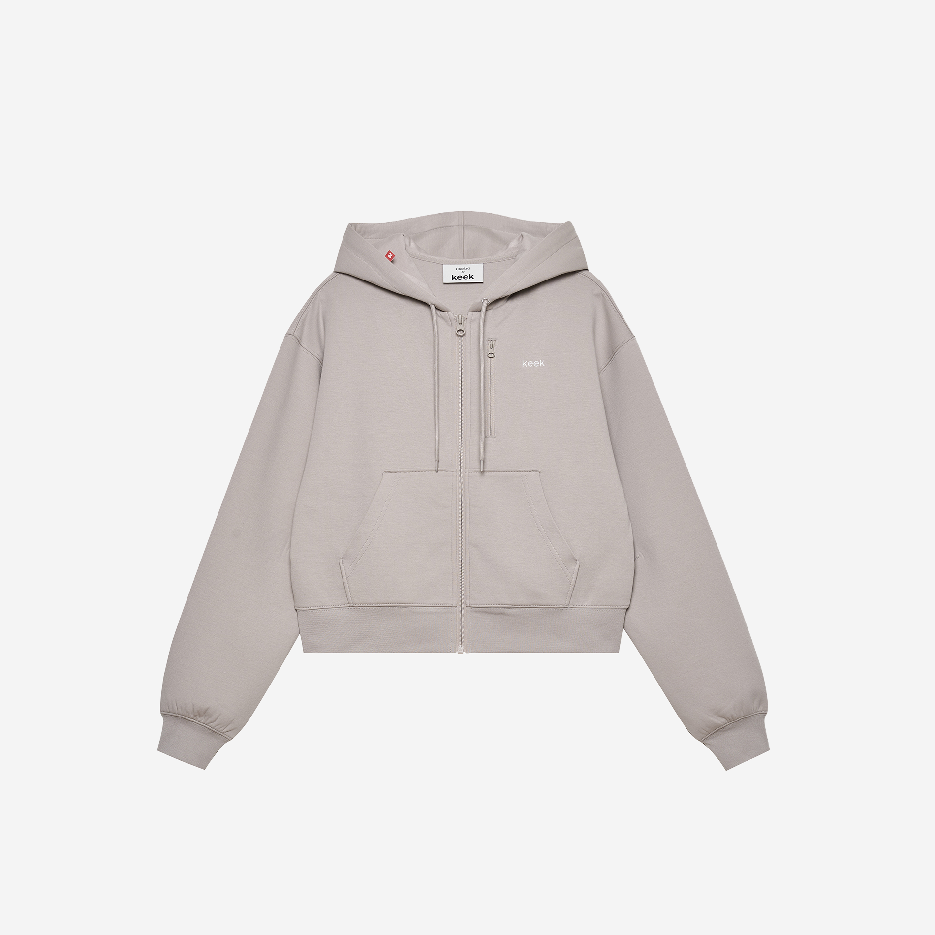 keek Pillowdy Logo Hoodie V3 (Crop) – keek Japan
